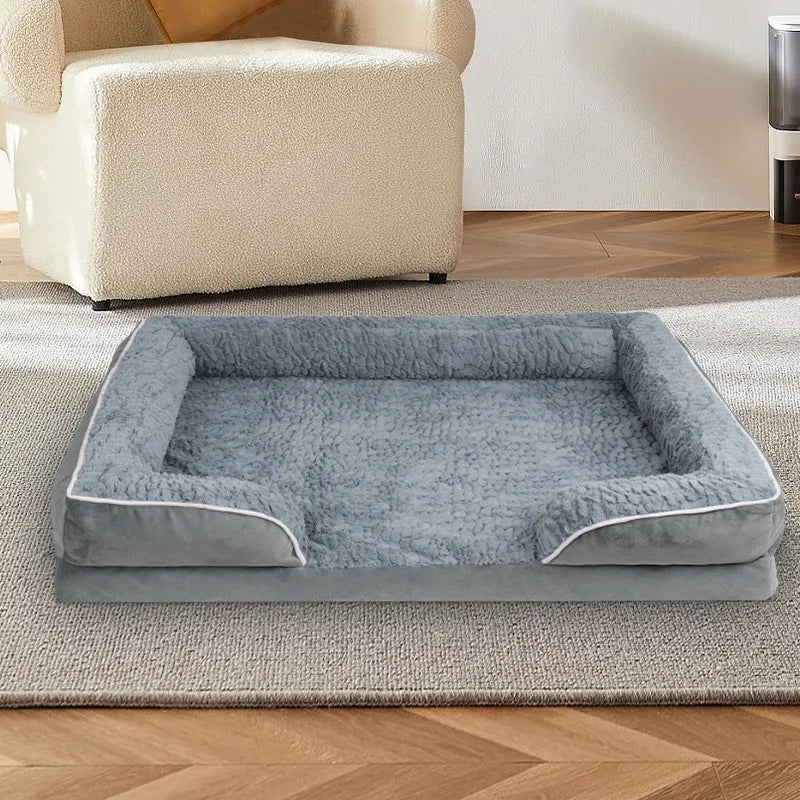 Waterproof Washable Pet Bed – Removable Cover
