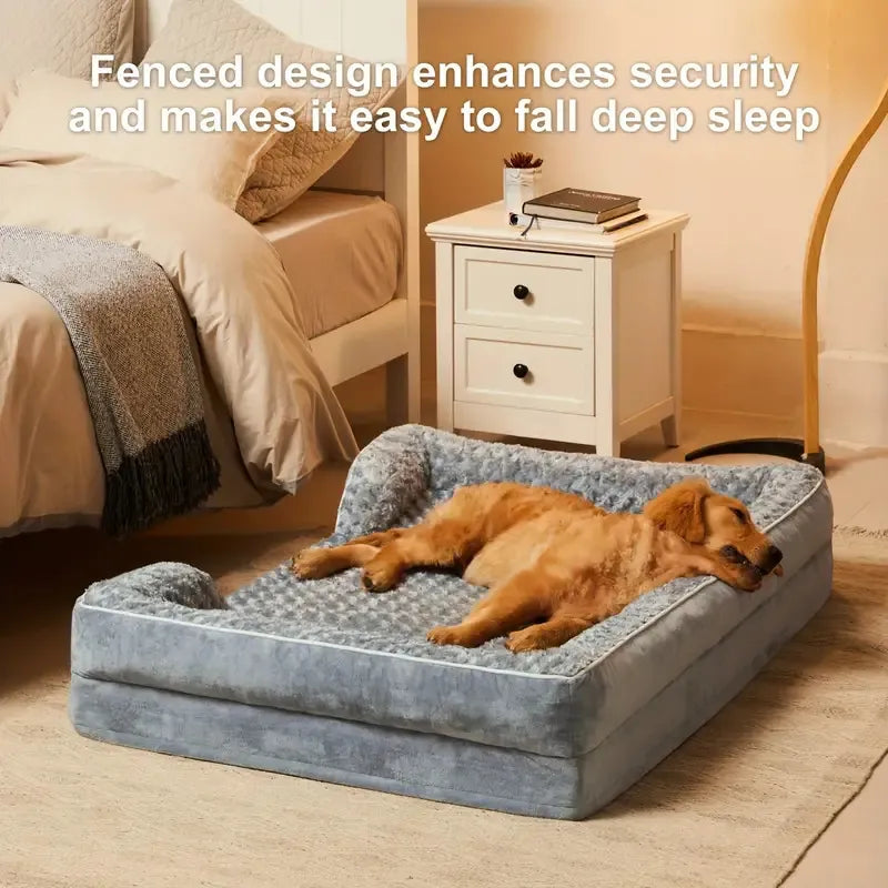 Waterproof Washable Pet Bed – Removable Cover