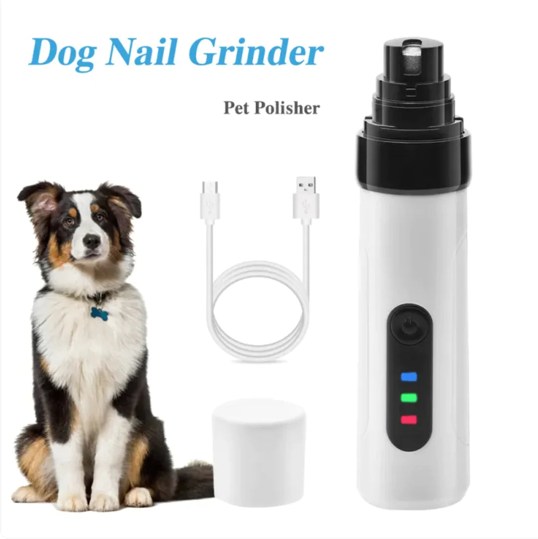 Rechargeable Pet Nail Grinder – Quiet & Safe