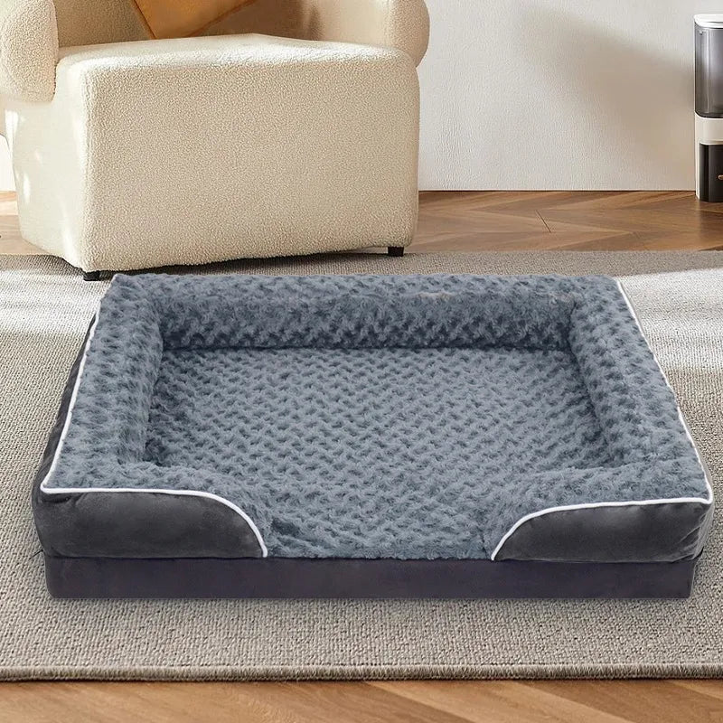 Waterproof Washable Pet Bed – Removable Cover