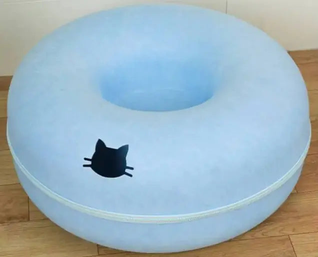 Round Cat Tunnel – Foldable Play Tube