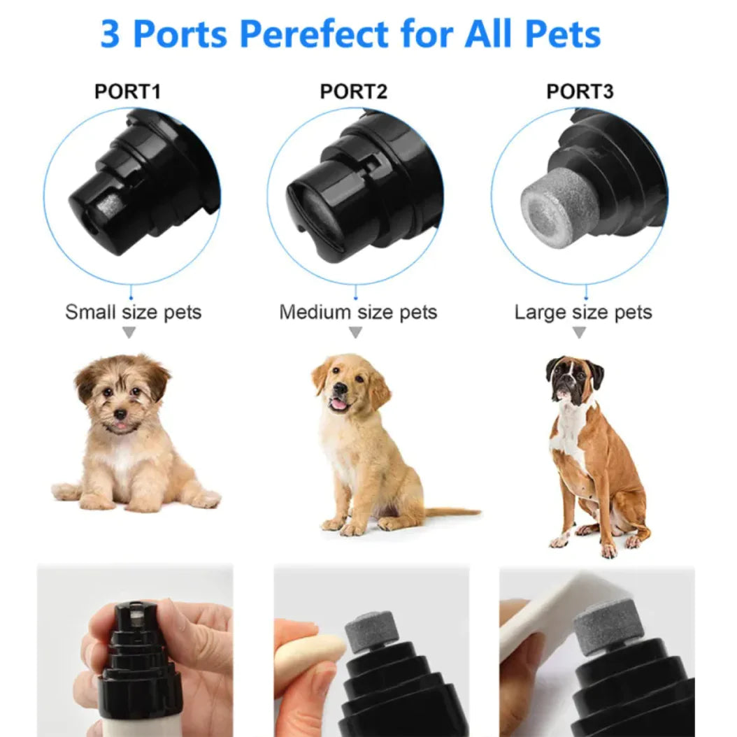 Rechargeable Pet Nail Grinder – Quiet & Safe
